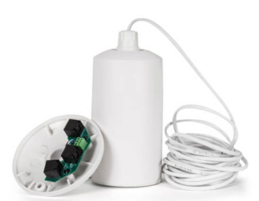 Biamp PM-W , Soporte colgante color blanco para suspender a la altura optima los emisores QT.